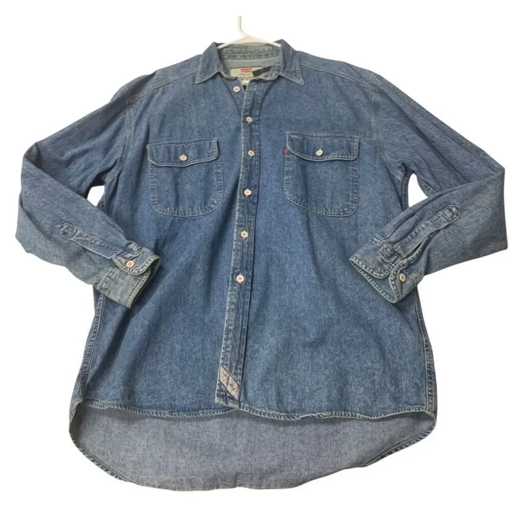 Vintage Levi's Denim Button Down Top